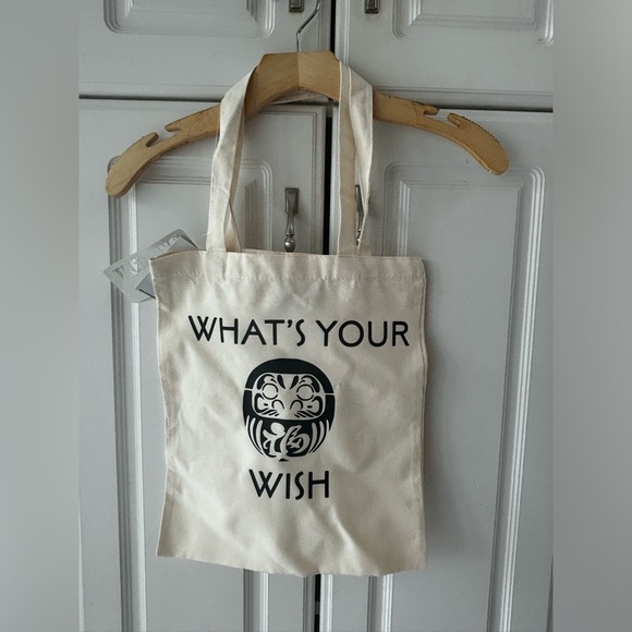 🌟 Brand New Daruma Doll Tote Bag - DIY Eye Coloring! 🌟 - Picture 1 of 3